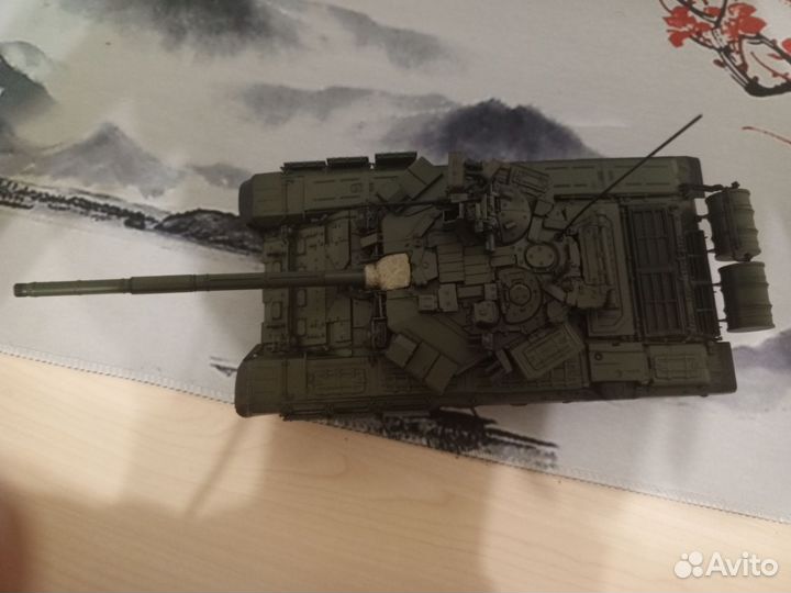 Модель Танка Т-90А от Звезды большая