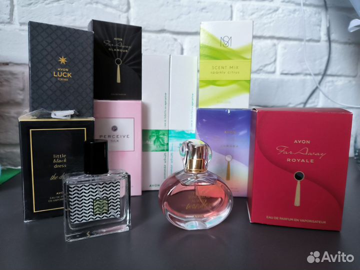Парфюмерия духи остаток avon