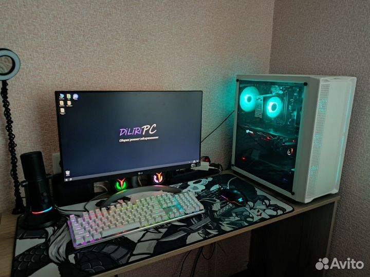 Игровой пк / Ryzen 5 2600/GTX1070 TI/16Гб озу