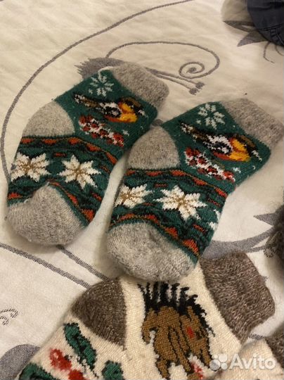Носки детские шерстяные