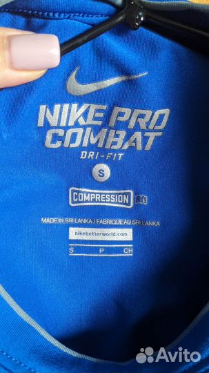 Компрессионная футболка Nike pro combat S