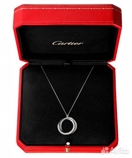 Подвеска Cartier Trinity B3045500