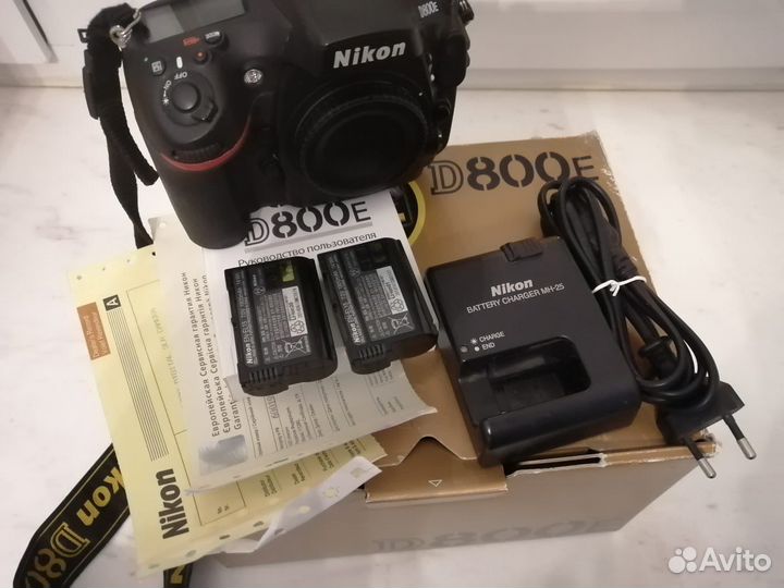 Фотоаппарат Nikon D800E зеркальный