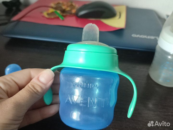 Бутылочки поильник Avent 125 мл bool-bool 270 мл