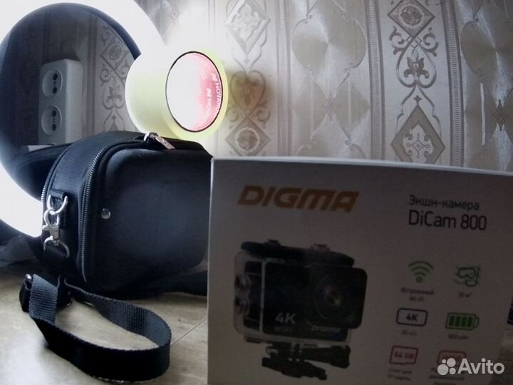 Экшн-камера Digma DiCam 800