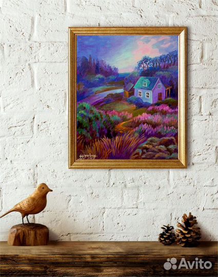 Картина маслом на холсте 