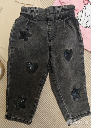 Пакет вещей на девочку 80 размер