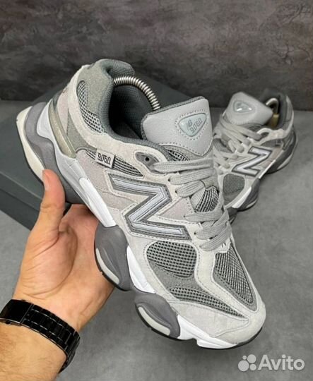 Кроссовки new balance 9060 серые