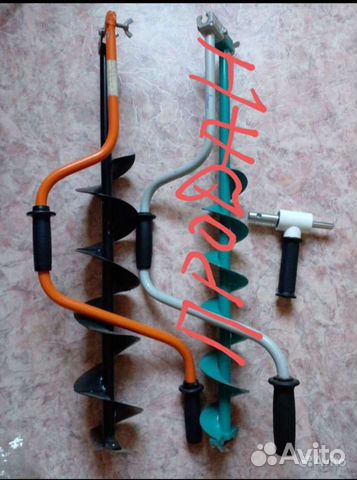 Ледобур для зимней рыбалки переходник адаптер шнек