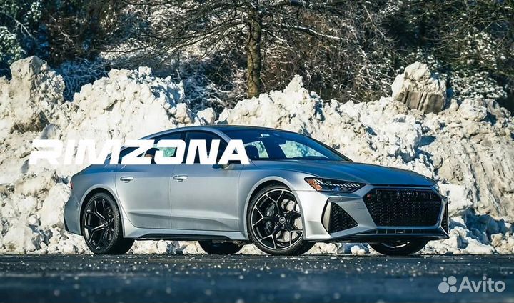 Литые диски RS7 2024 R19 et35.0 5x114.3 Черный