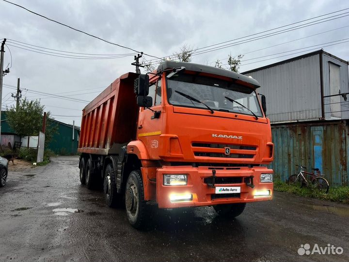 Самосвал 23 м³ КАМАЗ 65201, 2017