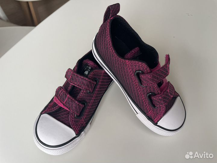 Кеды оригинал детские новые converse, 17см стелька