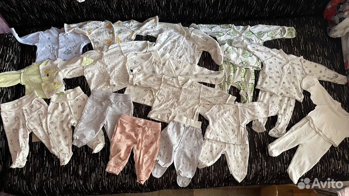Детская одежда для новорожденных 50, 56, 62