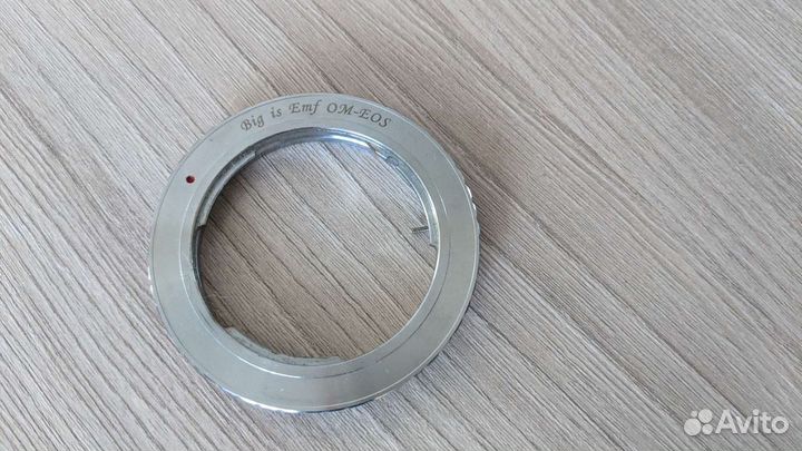 Переходник Olympus OM - Canon EOS / EF