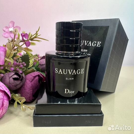 Мужская туалетная вода духи Dior savage elixir