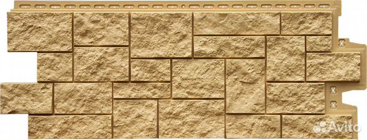 Фасадные панели Grand Line Дикий Камень classic Пе