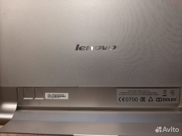 Планшет Lenovo Yoga Tablet 10 3G B8000-H (60047)