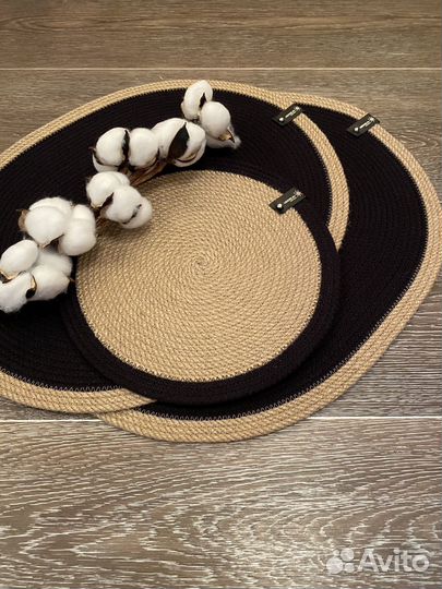 Корзина из джута