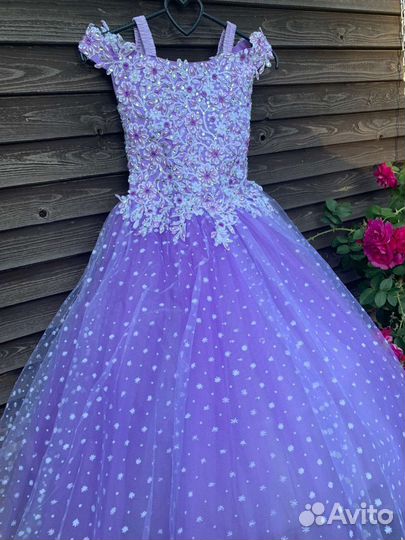 Платье пышное выпускное