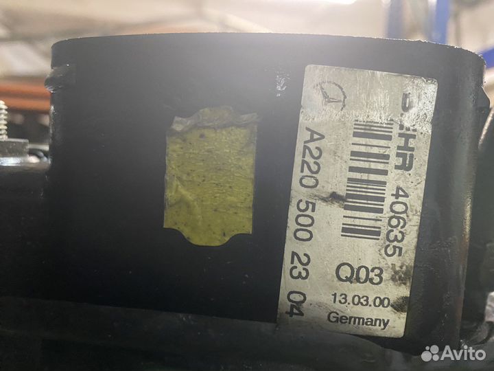 Радиатор охлождения w220 5,0