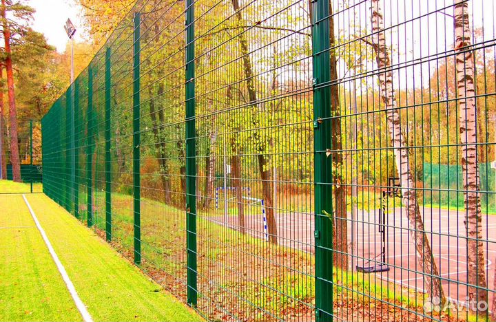 Забор 3Д гитерра с утановкой