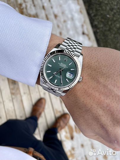 Rolex Datejust 41mm Mint Green Dial