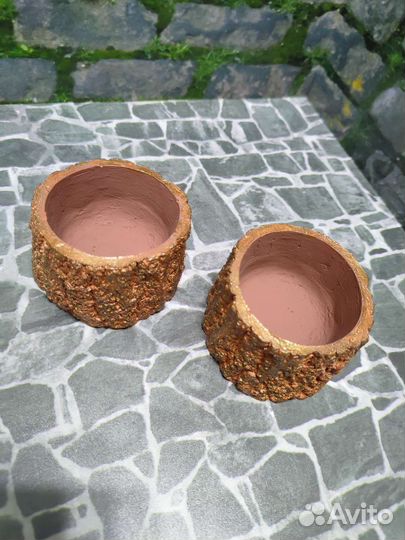 Гипсовый подсвечник