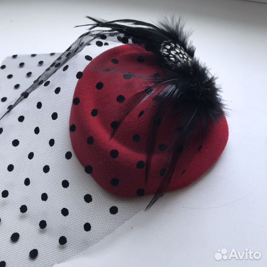 Шляпка с вуалью