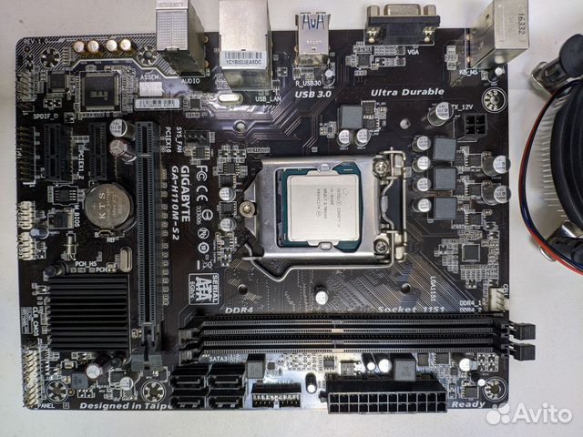 Материнская плата gigabyte GA-H110M-S2 купить в Апрелевке | Электроника ...