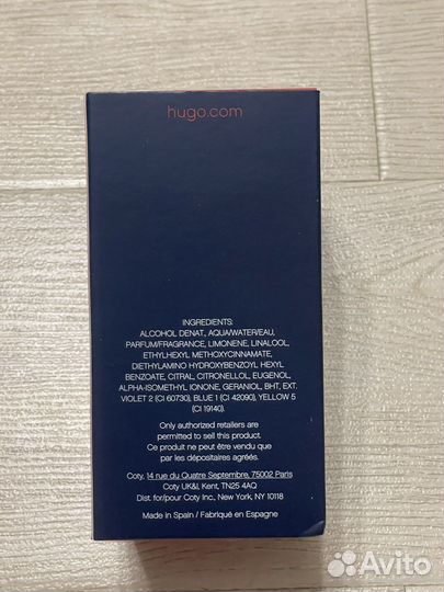 Мужской парфюм Hugo Boss