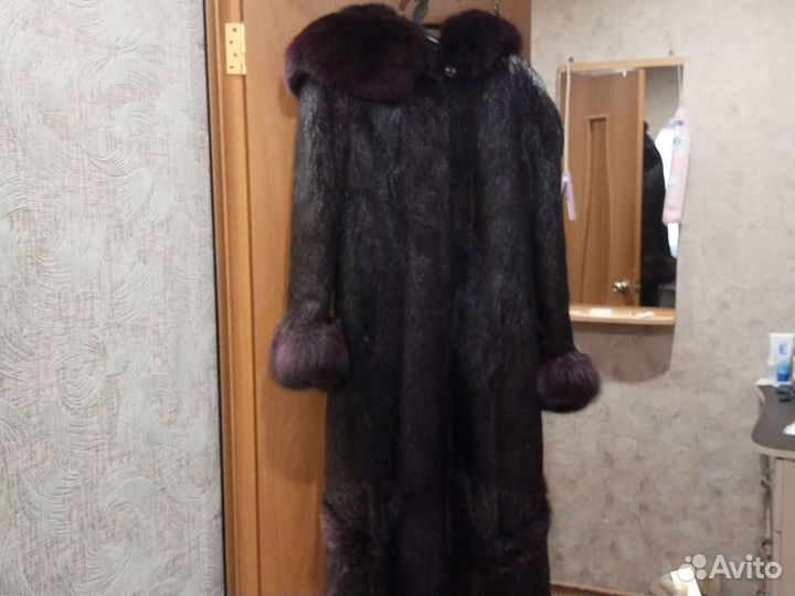 Шуба из нутрии