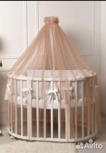 Крепление для балдахина и балдахин