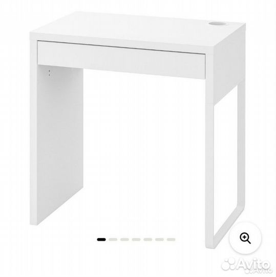 Письменный стол IKEA mikke микке белый
