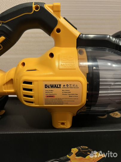 Пылесос Dewalt аккумуляторный