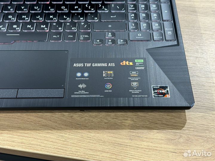 Игровой Ноутбук Asus Tuf Gaming A15
