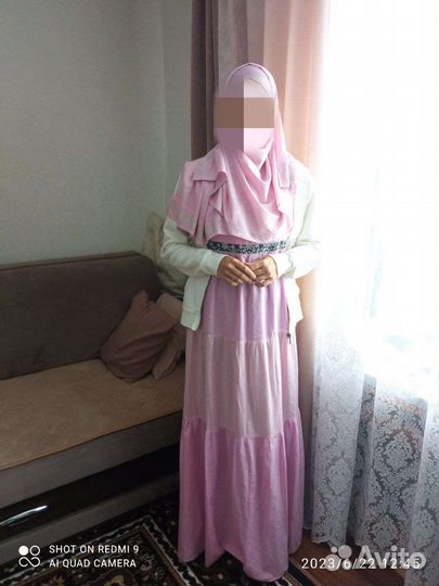 Платье в пол мусульманское
