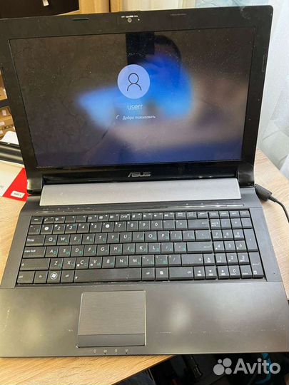 Игровой ноутбук, металл asus N53SV, core I