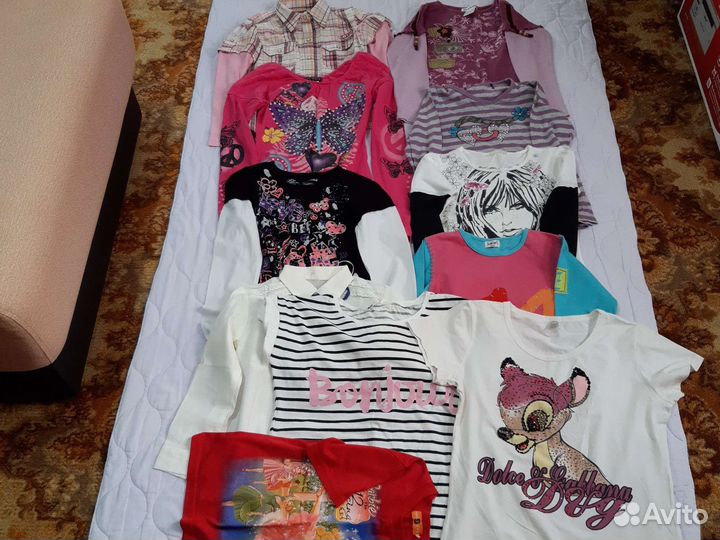 Майки,кофты для девоче в хорошем состоянии