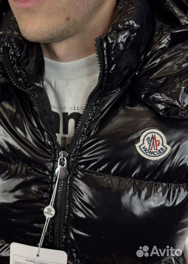 Жилетка Moncler глянцевая