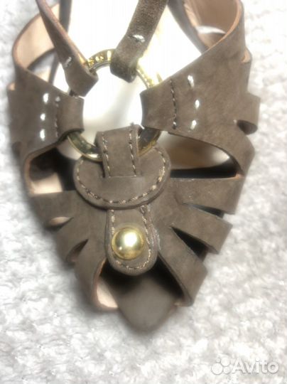 Baldinini босоножки 38 eur коричневые