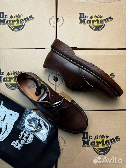 Dr. martens 1461 коричневые