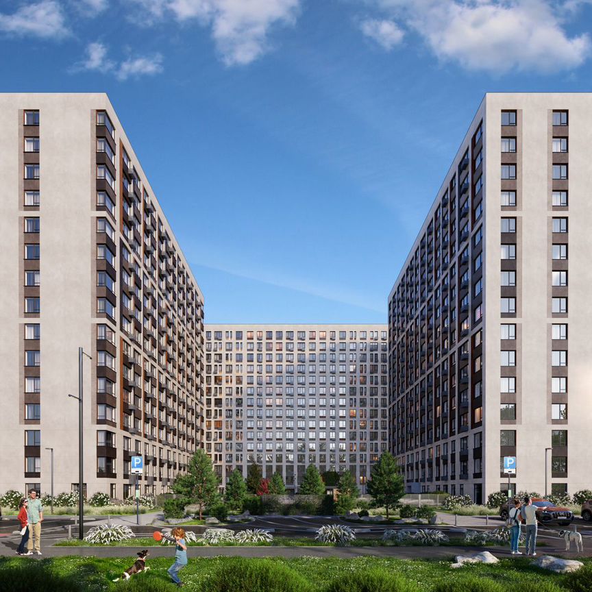 3-к. квартира, 72 м², 11/15 эт.