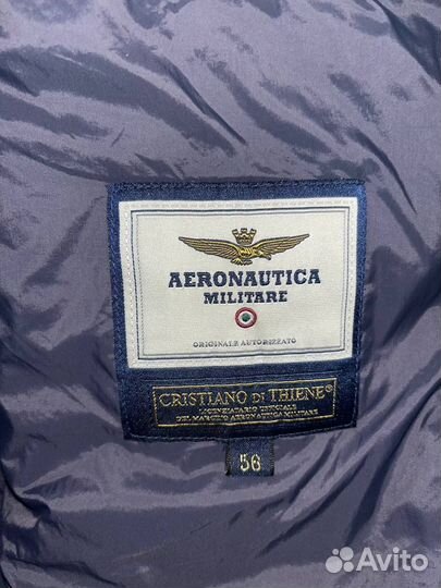 Пуховик мужской aeronautica