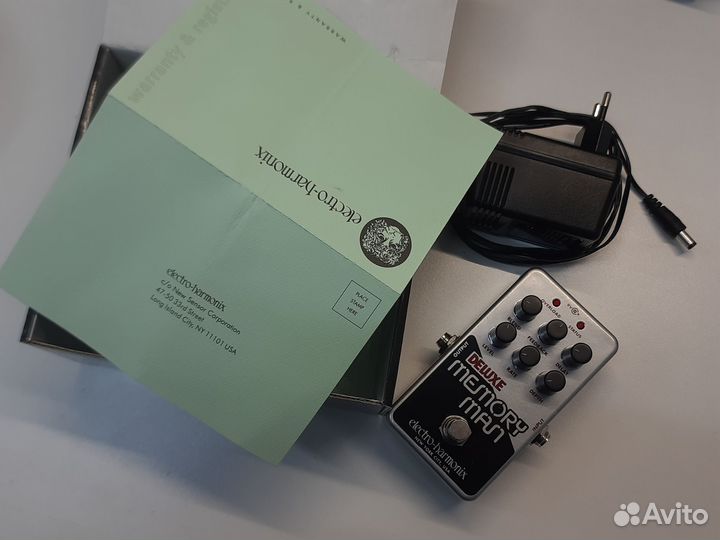 Педаль Electro Harmonix Deluxe Memory Man (Delay)
