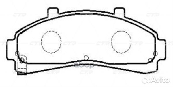 Колодки тормозные ford explorer 93/mazda B-SER