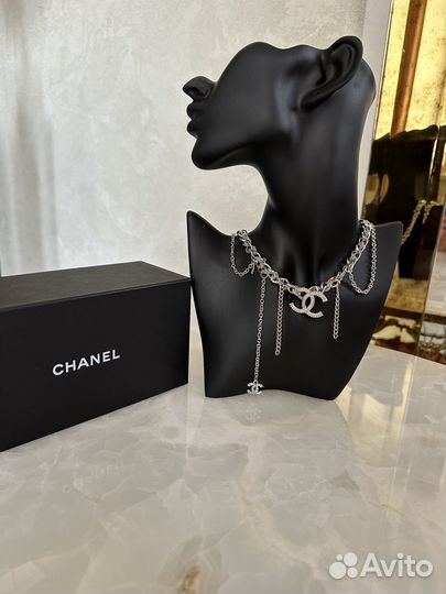 Колье чокер Chanel premium