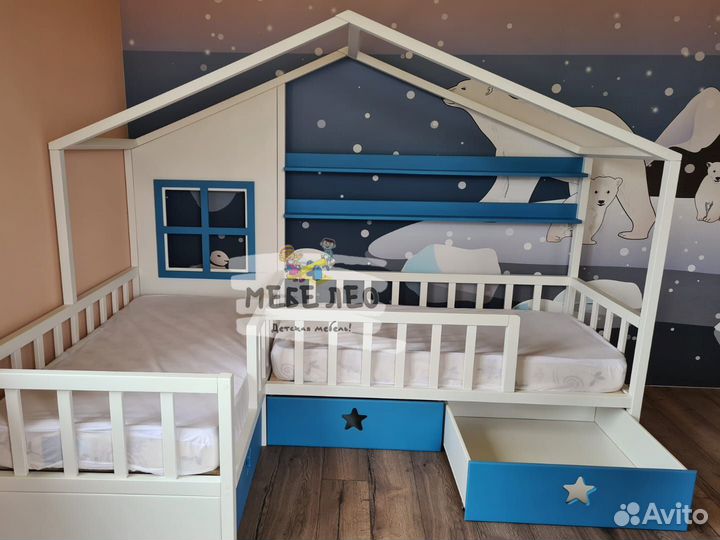 Кровать домик