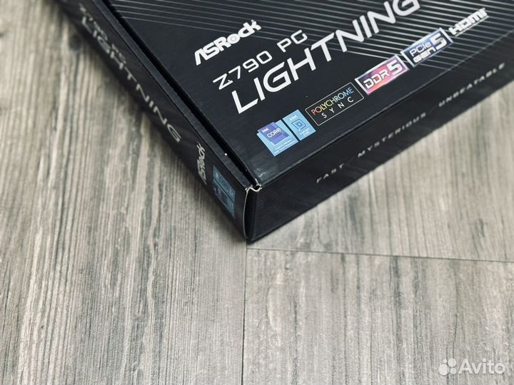 Asrock Z790 PG Lightning новая гарантия
