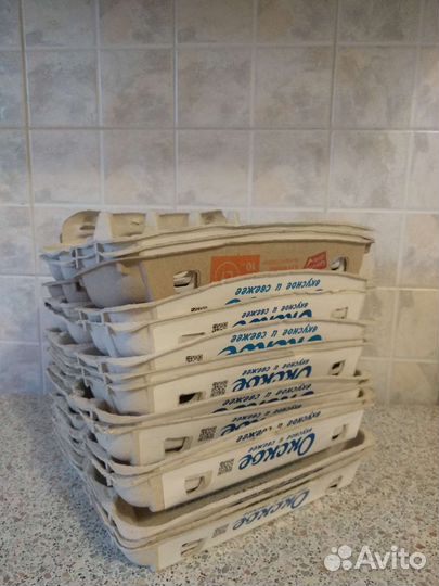 Лотки, ячейки для яиц