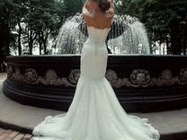 Свадебное платье со шлейфом 40-44 размер